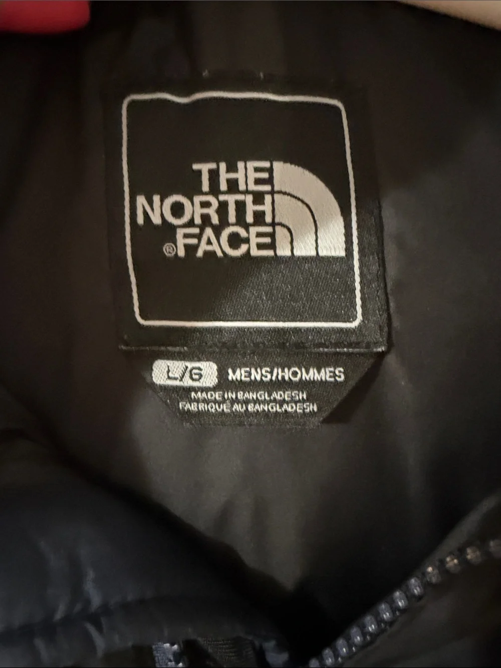 The North Face Men's Two-Tone Black & Blue Puffer Vest